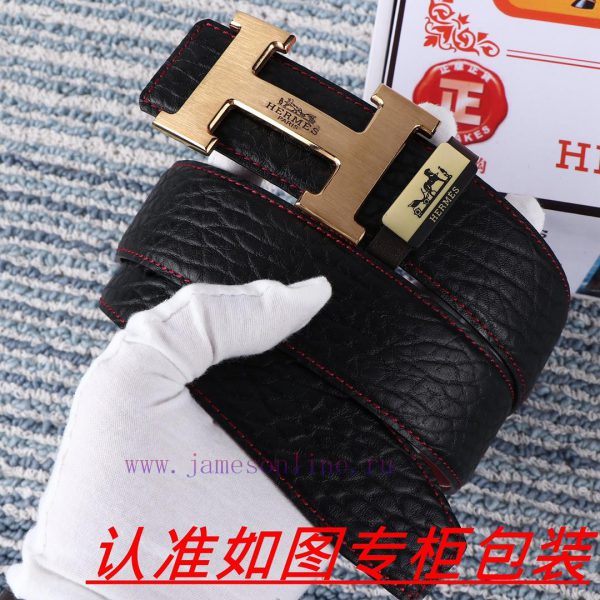 Men's belt HermesMen's leather belt is made of 100% head layer cowhide, ensuring that the 24 ghok9c0s