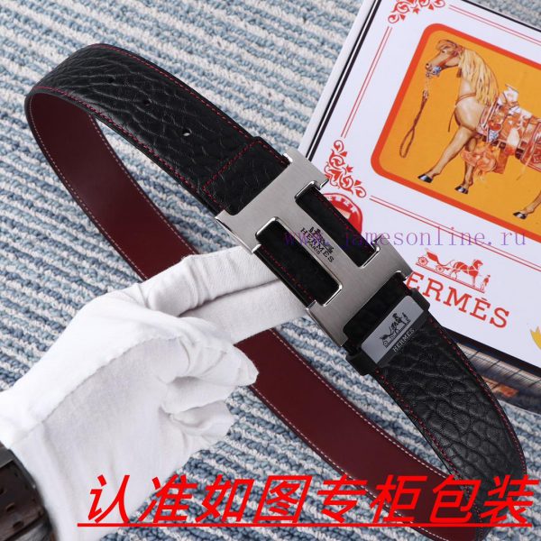 Men's belt HermesMen's leather belt is made of 100% head layer cowhide, ensuring that the 24 wyvl0noq - Image 5