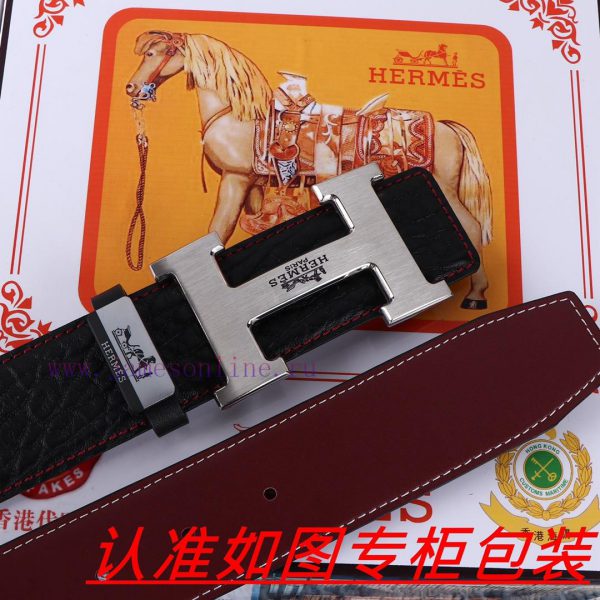 Men's belt HermesMen's leather belt is made of 100% head layer cowhide, ensuring that the 24 wyvl0noq - Image 8