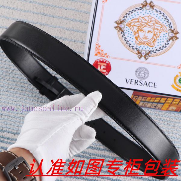Versace Belt ️ BeltThe material is made of 100% top layer cowhide, ensuring that 24k pure st 40ypazr1 - Image 9