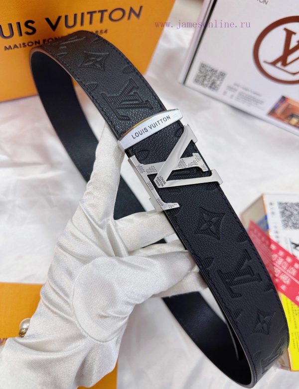 Belt LV Louis Vuitton's top tier replicaThe waistband is made of 100% cowhide, ensuring a ge ignqiodx - Image 8
