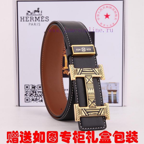 Belt Hermes Her...mesThe waistband is made of 100% cowhide, ensuring genuine leather. The 24 0p3uvlr2