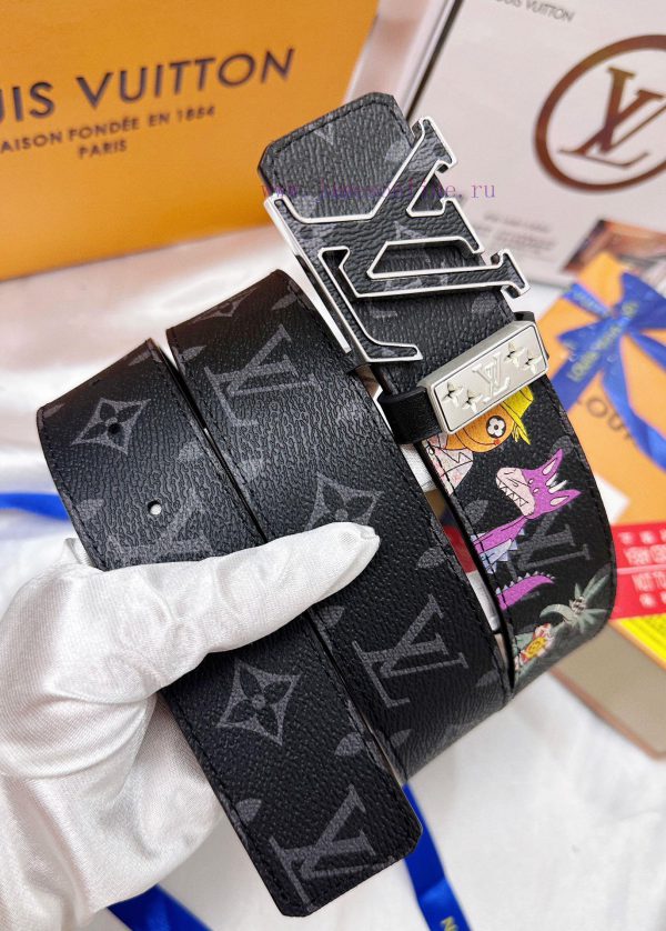 Belt LV Louis ReproductionBelt made of 100% head layer cowhide, ensuring genuine leather sti bwo1b22e - Image 3