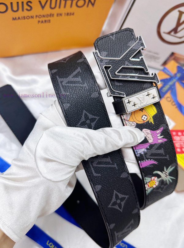 Belt LV Louis ReproductionBelt made of 100% head layer cowhide, ensuring genuine leather sti bwo1b22e - Image 4