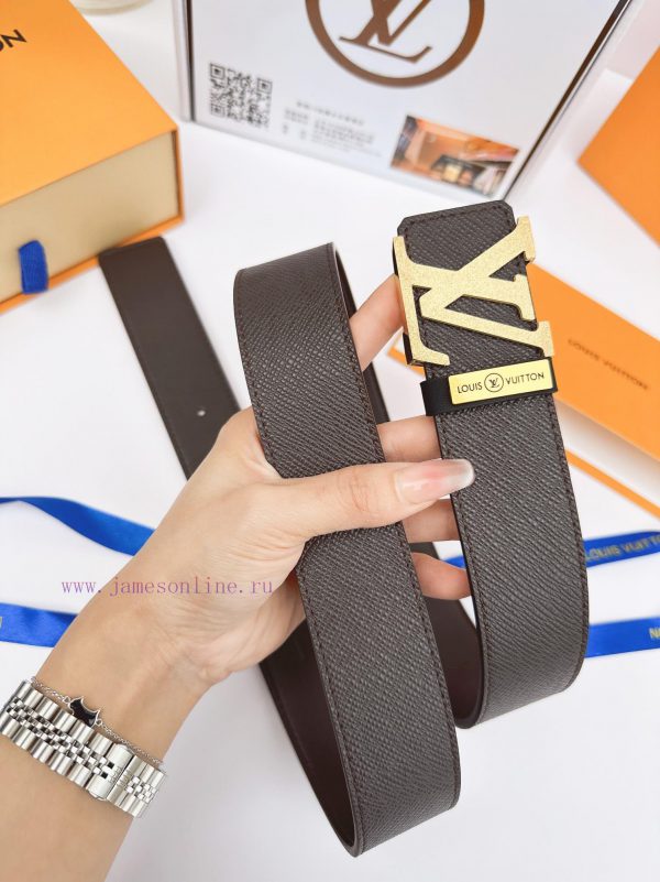 Belt LV Louis ️The waist belt is made of 100% cowhide, ensuring that the genuine leather is 6lz9370v