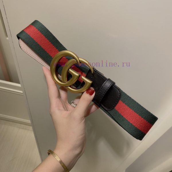 Comes with a complete gift box GUCCI Luxury Men's Double G Buckle Classic Printed Belt Belt kqz7iwid