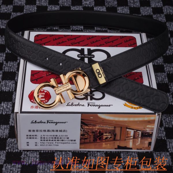 Ferragami ️Material: 100% top layer cowhide belt, ensuring genuine leather belt, finely craf defrtt0m - Image 5