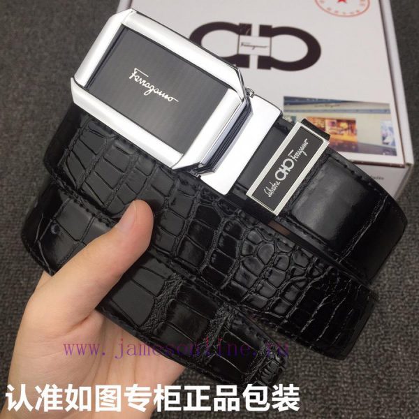 Ferragamo crocodile patternGrade: Italian imported 100% top layer cowhide, Ferragamo, world- cbkcxpmw - Image 3