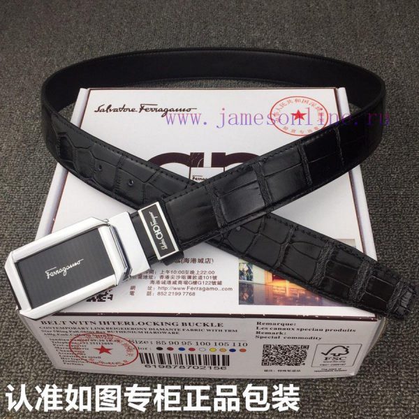 Ferragamo crocodile patternGrade: Italian imported 100% top layer cowhide, Ferragamo, world- cbkcxpmw - Image 7