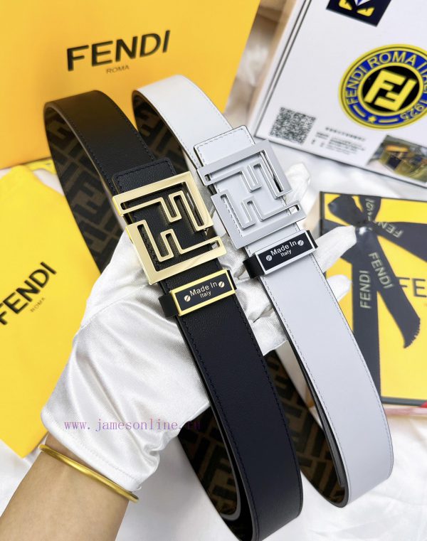 Belt FENDI Fendi ReproductionThe waistband is made of 100% cowhide, ensuring a double-layer olewmx7e