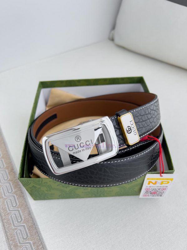 Gucci. Gucci Belt ️ Automatic BeltAutomatic buckle, made of pure steel material, equipped wi q4o23loz