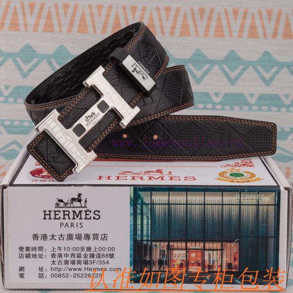 Hermes Belt ️ BeltMaterial: 100% top layer cowhide belt, ensuring genuine leather belt, fine l0kzzuie