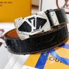 Belt LV Louis Vuitton replicaThe waistband is made of 100% cowhide, ensuring genuine leather 900v48vn