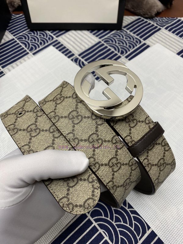 Comes with a complete gift boxGucci fabric, lined with a top layer of calf leather sole Matc sk58fslx - Image 3