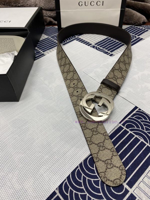 Comes with a complete gift boxGucci fabric, lined with a top layer of calf leather sole Matc sk58fslx - Image 5
