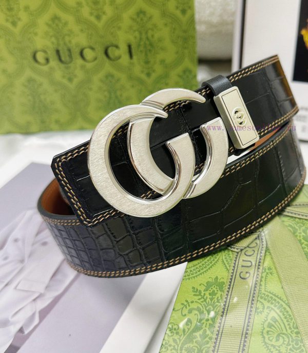 Belt Gucci Gucci's top tier replicaGucci belt 100% top layer cowhide, ensuring genuine leath 7xhrawz8 - Image 3
