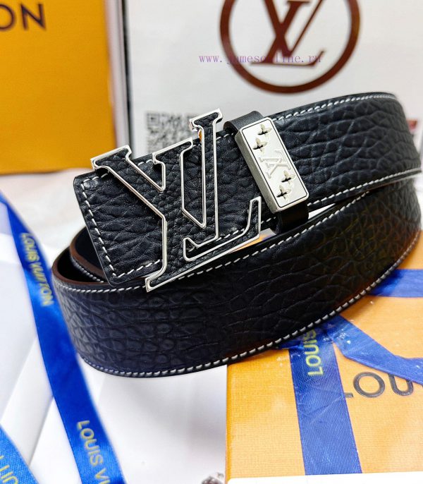 Belt LV Louis Vuitton's top tier replicaThe belt is made of 100% imported original cowhide, uirj3dbm