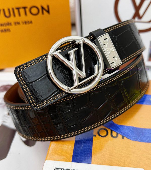 Belt LV Louis Vuitton's top tier replicaThe waistband is made of 100% imported original cowh sw923x4h