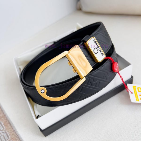 Montblanc Montblanc ️ Belt and beltBuckle, new original classic boutique buckle, photographe micnjrpg