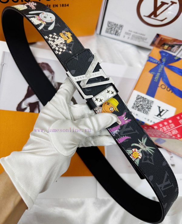 Belt LV Louis Vuitton Top Remakes-The waistband is made of 100% imported top layer cowhide, lqjv7hu9 - Image 7