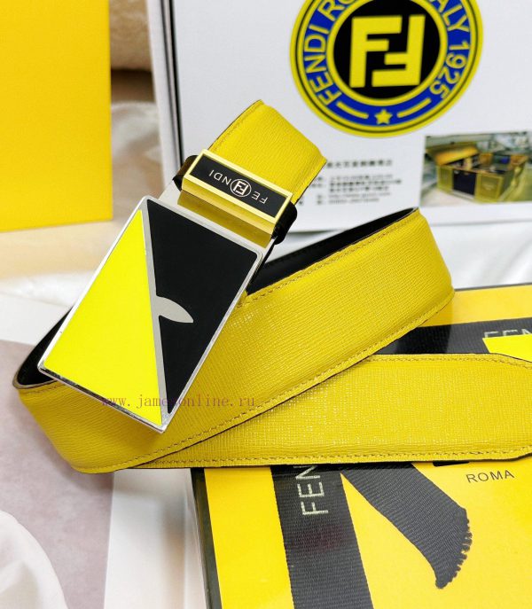 Belt FENDI Fendi replicaThe waistband is made of 100% imported top layer cowhide, ensuring t hfmrszp5 - Image 7