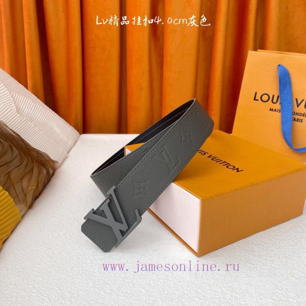 -LV Louis VuittonNew seasonal itemsWidth 40MMOriginal cowhide relief embossing sets off plai okj5ld8d