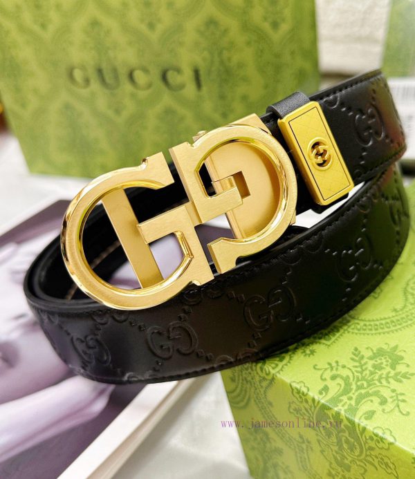 Belt Gucci Gucci automatic buckle-Belt replica Gucci The automatic belt series is made of 10 piqc1llr