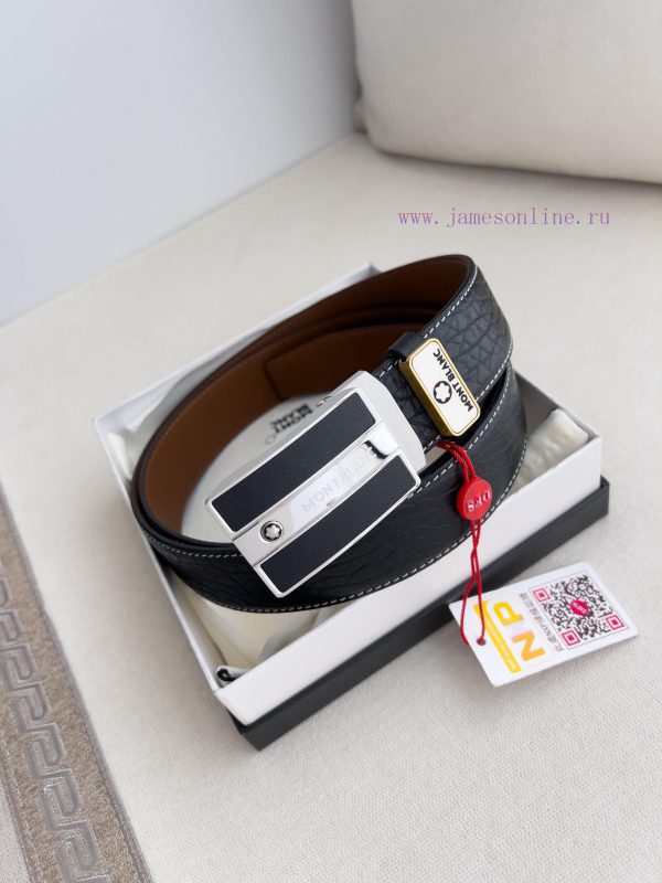 Montblanc Montblanc Belt Automatic BeltAutomatic belt, original new pure steel material auto 04qa7xvu