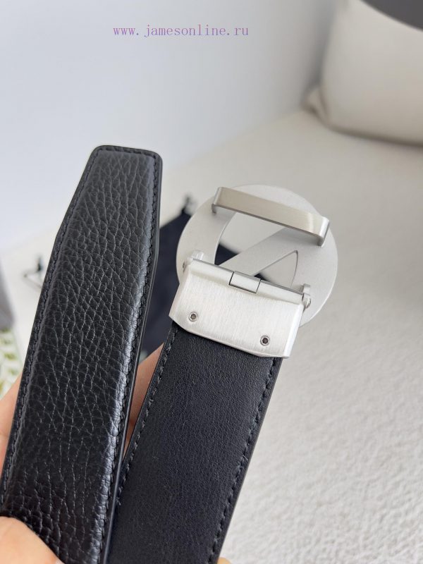 Jenny Ermenegido Zelma. Belt Automatic BeltPure steel material automatic buckle, top layer c kmzxe1hw - Image 6