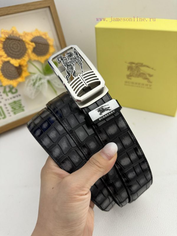 Burberry automatic beltMaterial: Leather Belt with 100% Head Layer. The leather belt is guar 0wy1oijo