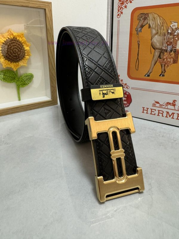 Hermes Hermès  Material: Leather Belt with 100% Head Layer. The leather belt is guaranteed t evnr44t9