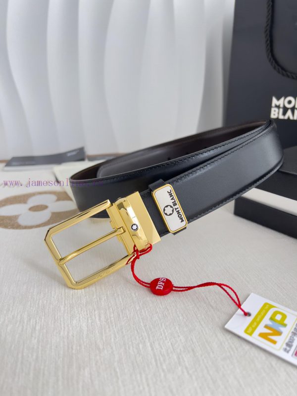 Montblanc Montblanc ️ Belt and beltNeedle buckle, new original classic boutique needle buckl 3d7hdro6