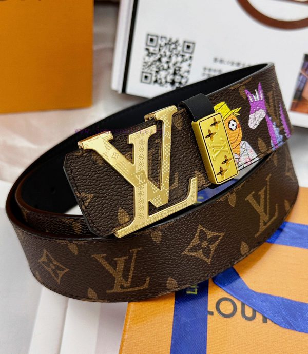 Belt LV Louis Vuitton Top Remakes-The waistband is made of 100% imported top layer cowhide, 4opjmq6u