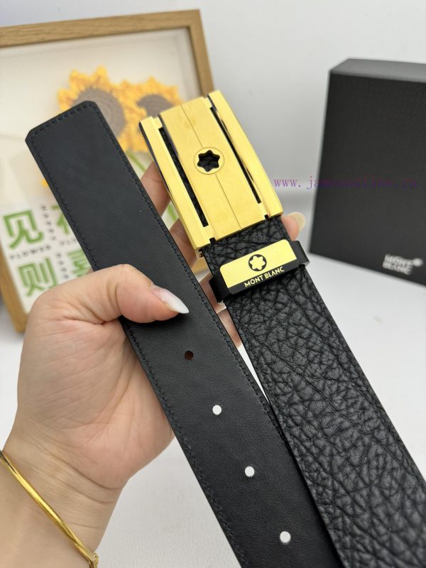 MontblancMaterial: Leather Belt with 100% Head Layer. The leather belt is guaranteed to be g fsomjo4p - Image 9