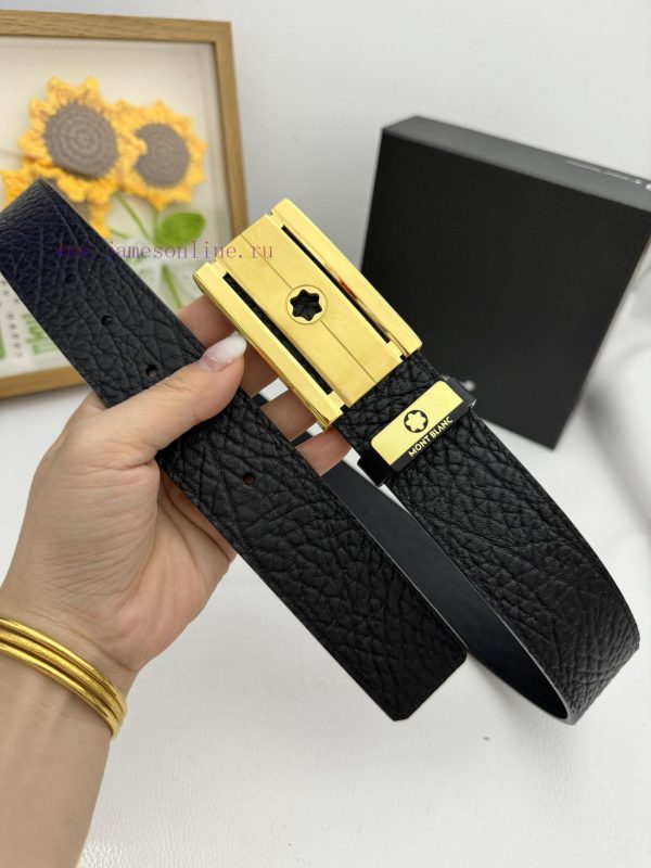 MontblancMaterial: Leather Belt with 100% Head Layer. The leather belt is guaranteed to be g xrybdrs2 - Image 7