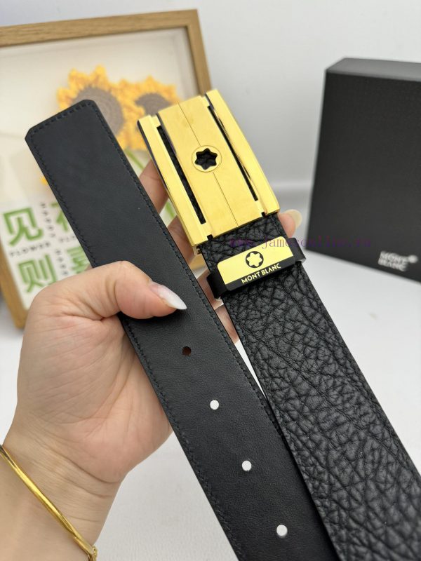 MontblancMaterial: Leather Belt with 100% Head Layer. The leather belt is guaranteed to be g xrybdrs2 - Image 9