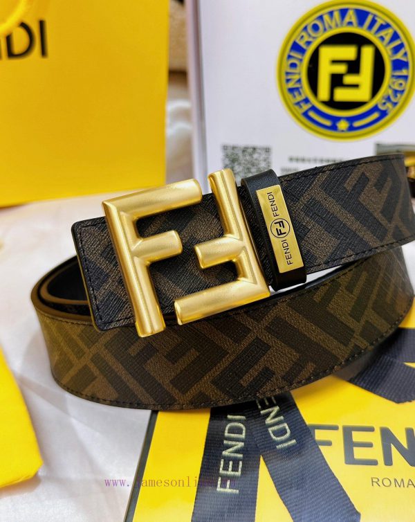 Belt FENDI Fendi ReproductionThe waistband is made of 100% imported top layer cowhide, ensur zf9e3x9t