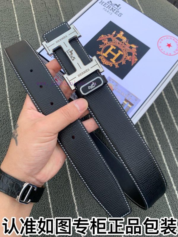 Belt Hermes Her...mes️The waistband is made of 100% cowhide, ensuring genuine leather. The 2 dtttz3cf - Image 6
