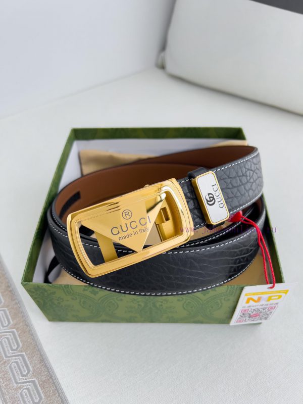 Gucci. Gucci Belt ️ Automatic BeltAutomatic buckle, made of pure steel material, equipped wi db9sk0mp