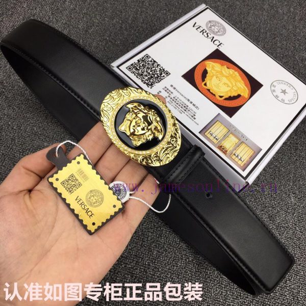 Versace. Versace ️Grade: Italian imported 100% top layer cowhide, Versace VERSACE, World ren pgecx2la - Image 4