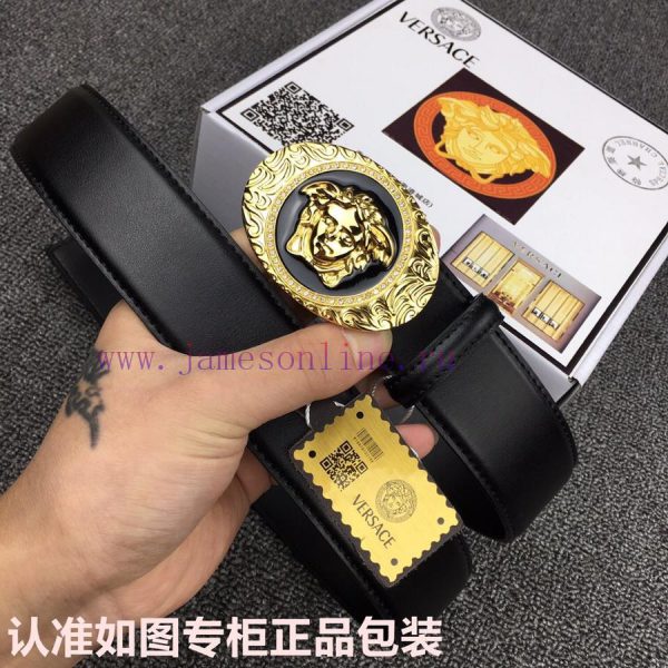 Versace. Versace ️Grade: Italian imported 100% top layer cowhide, Versace VERSACE, World ren pgecx2la - Image 8