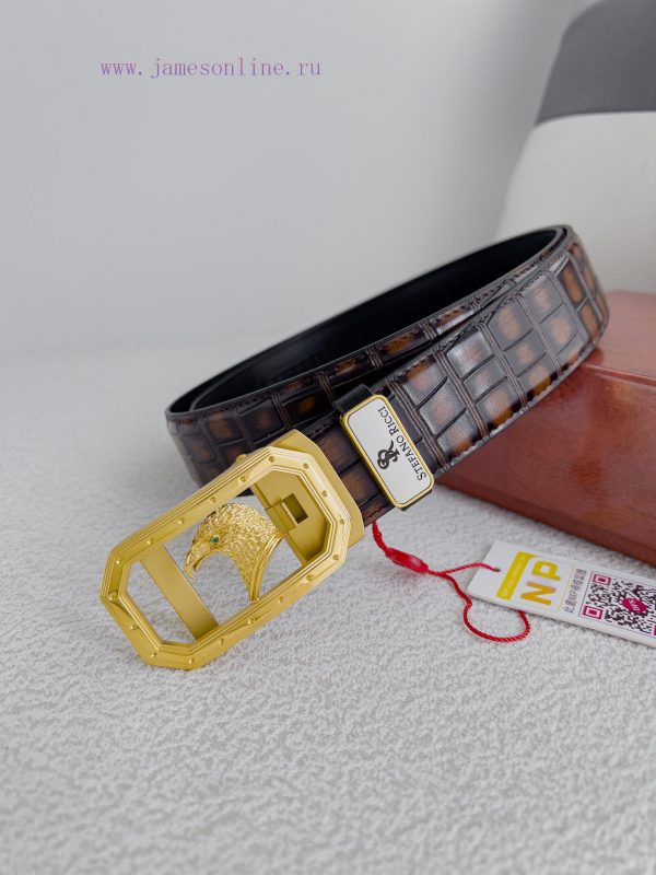 Stephen Ni Zhi Stefano Ricci Belt ️ Automatic BeltAutomatic buckle, made of pure steel mater ct51l1gp