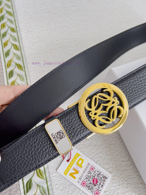 Luo Yiwei Loewe Belt ️ Automatic BeltHanging buckle, pure copper material automatic buckle, vremq8gt - Image 5