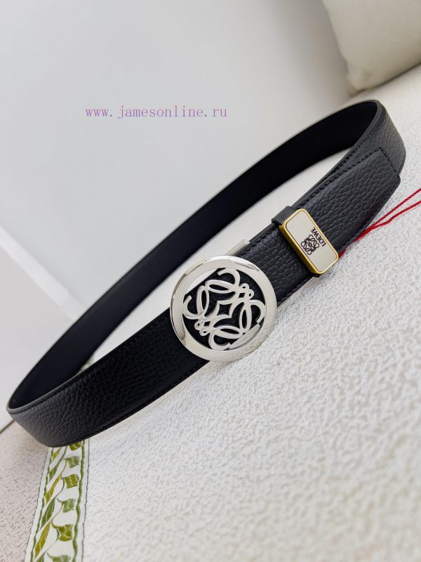 Luo Yiwei Loewe Belt ️ Automatic BeltHanging buckle, pure copper material automatic buckle, umz24qjv - Image 4