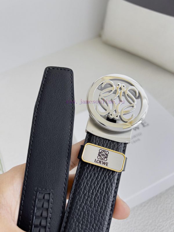 Luo Yiwei Loewe Belt ️ Automatic BeltHanging buckle, pure copper material automatic buckle, umz24qjv - Image 7