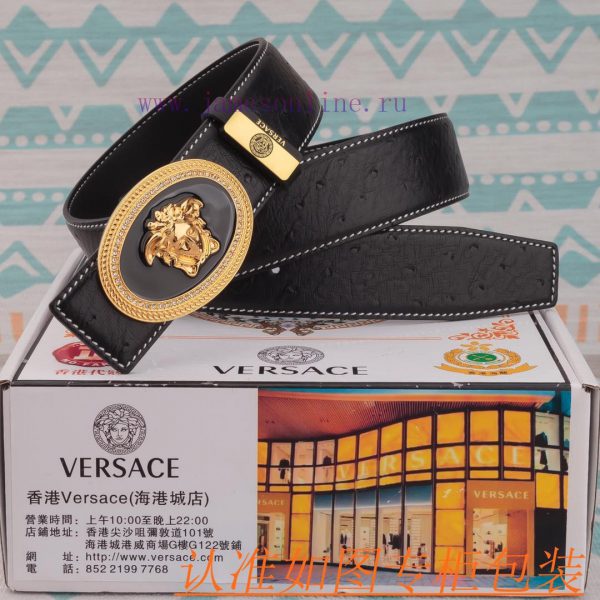 Versace Belt ️ BeltMaterial: 100% top layer cowhide belt, ensuring genuine leather belt, fin y2jrtlvp