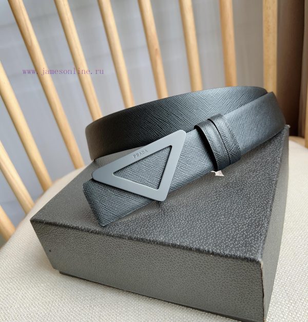 PRADA's buckle style waist belt comes from a multifunctional combination accessory series th lbqkm7yu - Image 3