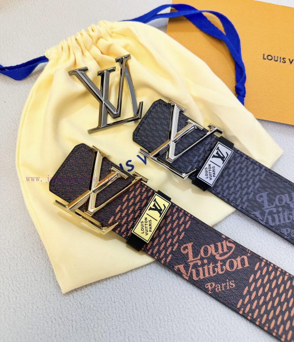 Belt LV Louis ReproductionBelt made of 100% head layer cowhide, ensuring a three-dimensional azqki8ww