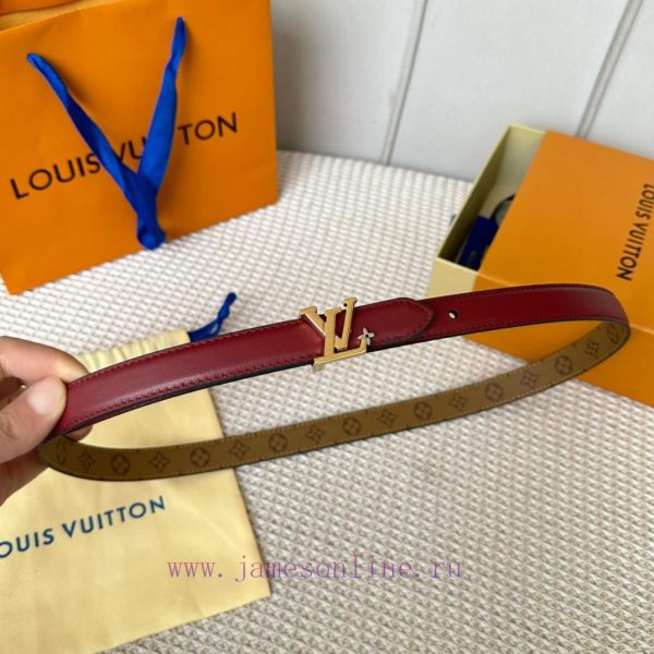 Width 20mm 𝕃𝕠𝕦𝕚𝕤𝕧𝕦𝕚𝕥𝕥𝕠𝕟 Lvjia's new SS limited edition women's belt with a new design buckle asrydzbr