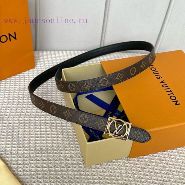 Width 20mm 𝕃𝕠𝕦𝕚𝕤𝕧𝕦𝕚𝕥𝕥𝕠𝕟 Lvjia's new SS limited edition women's belt with a new design buckle gm5iyxzj - Image 5